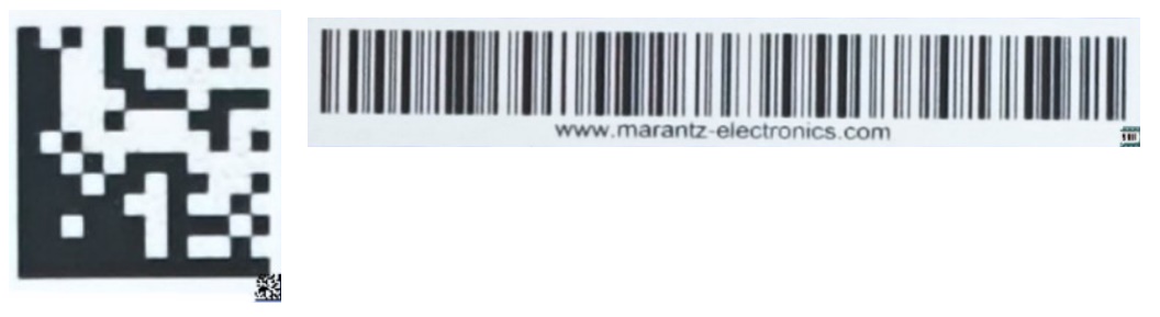 AOI Inspection of Bar codes - QR codes