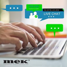 Mek now available via Live Chat
