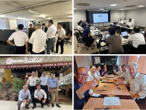 Mek Europe team at Marantz Sales meeting in Japan