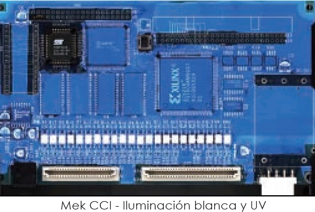 Mek CCI - Iluminación blanca y UV