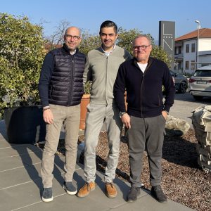 Mek sales director & Italian distributors carry out tour of Italy to meet prospective AOI customers