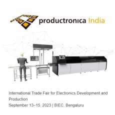 Excited to Showcase Mek VeriSpector THT AOI at Productronica India