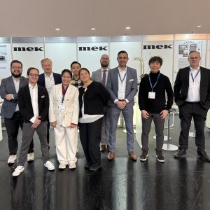 Mek team at Productronica